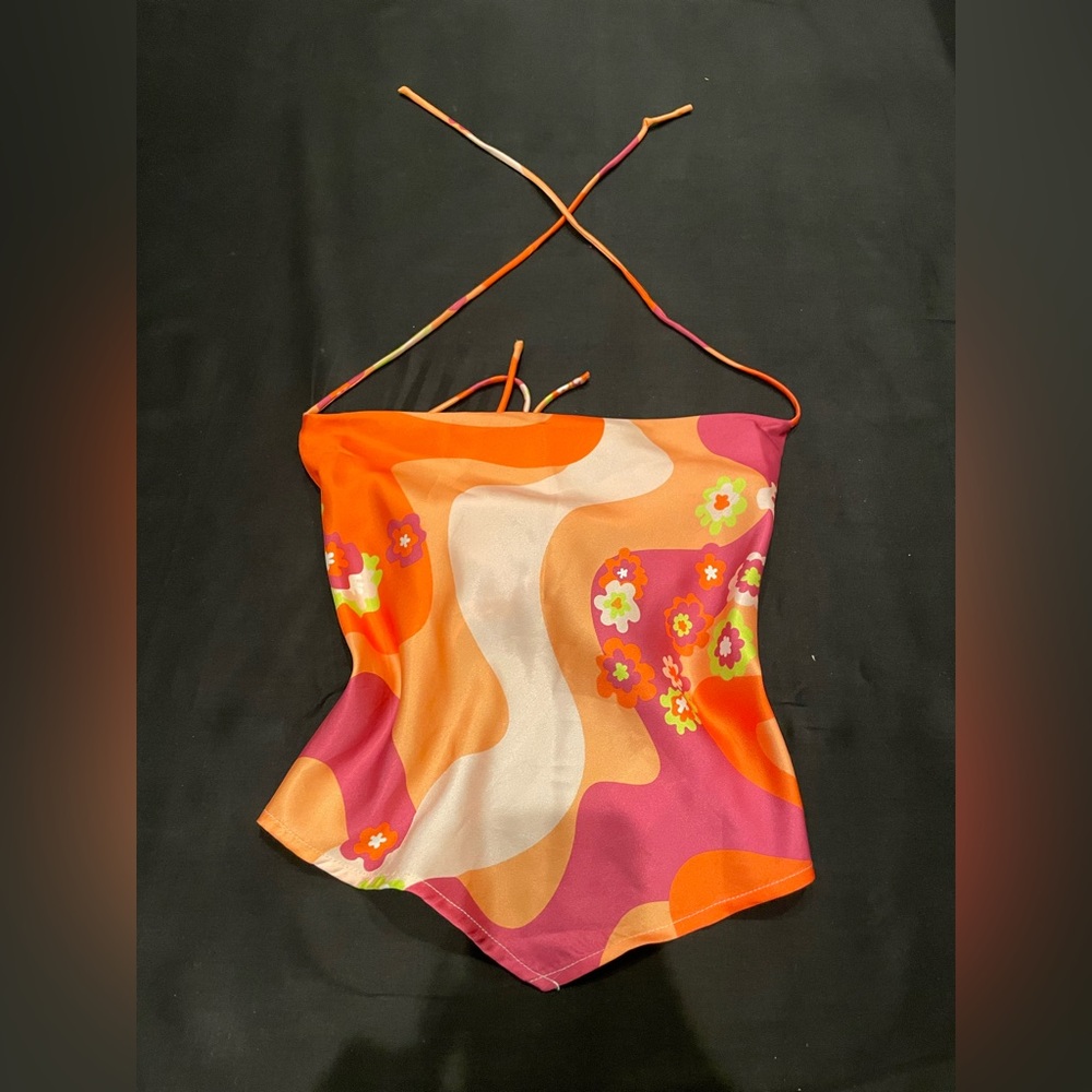 Cowl neck top